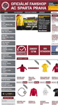 Mobile Screenshot of fanshopsparta.cz